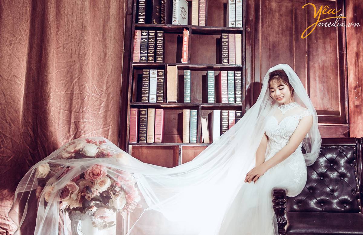 chụp ảnh cưới tại phim trường Rosa