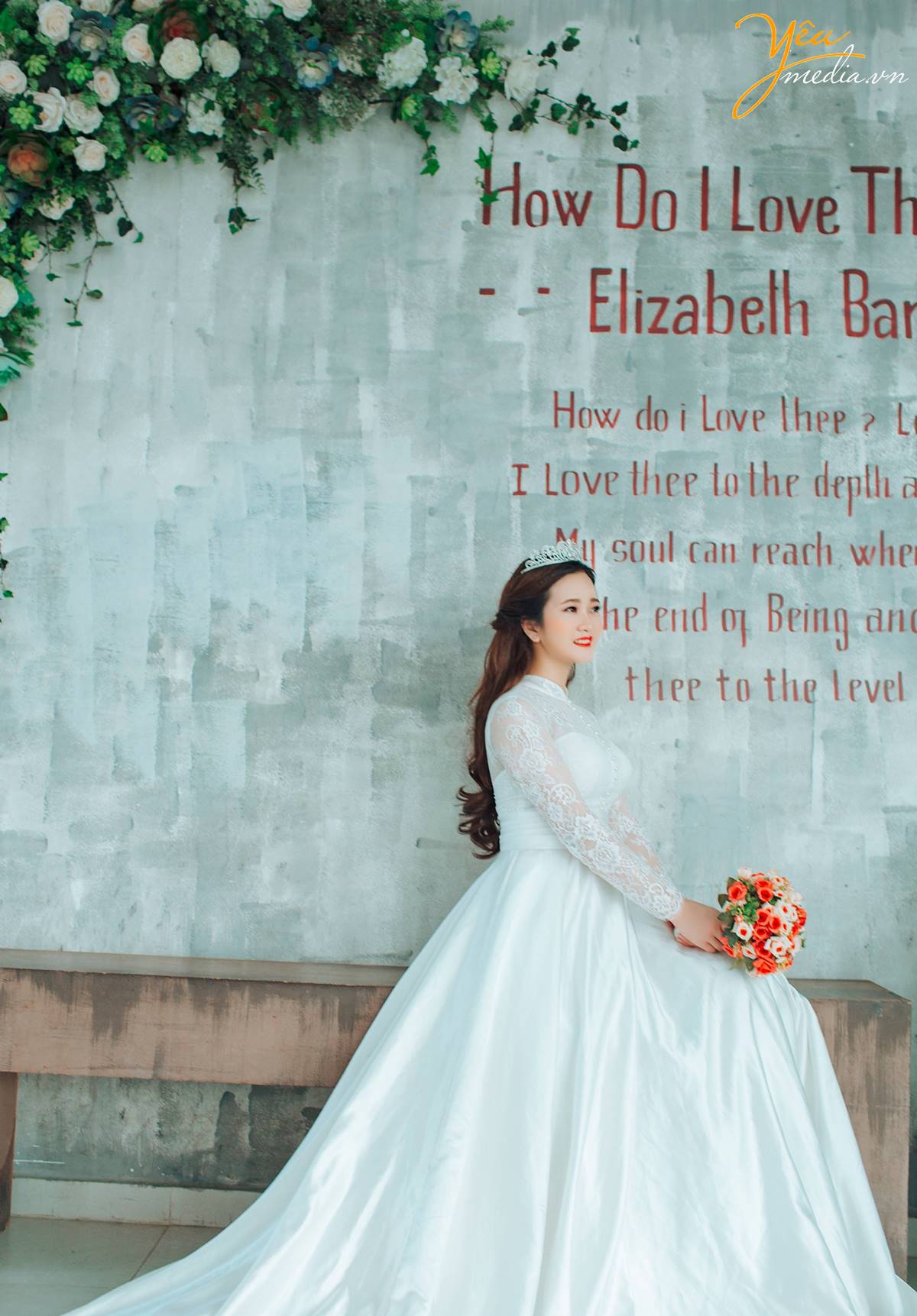 chụp ảnh cưới tại phim trường Santorini