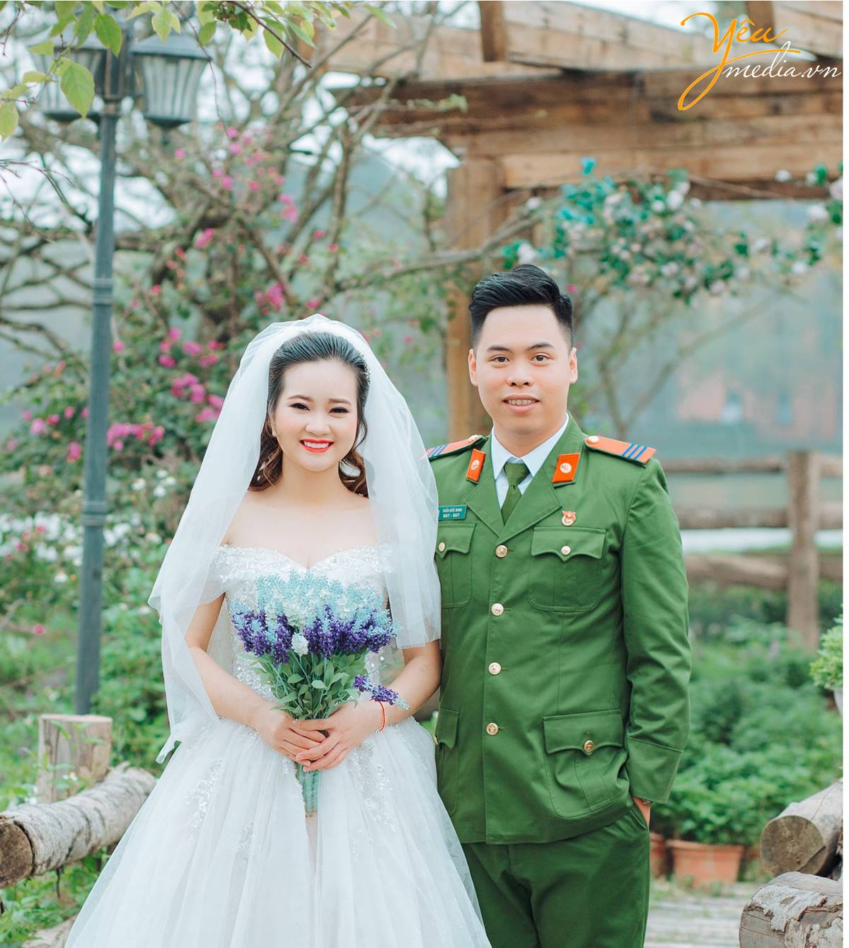 chụp ảnh cưới tại phim trường Santorini