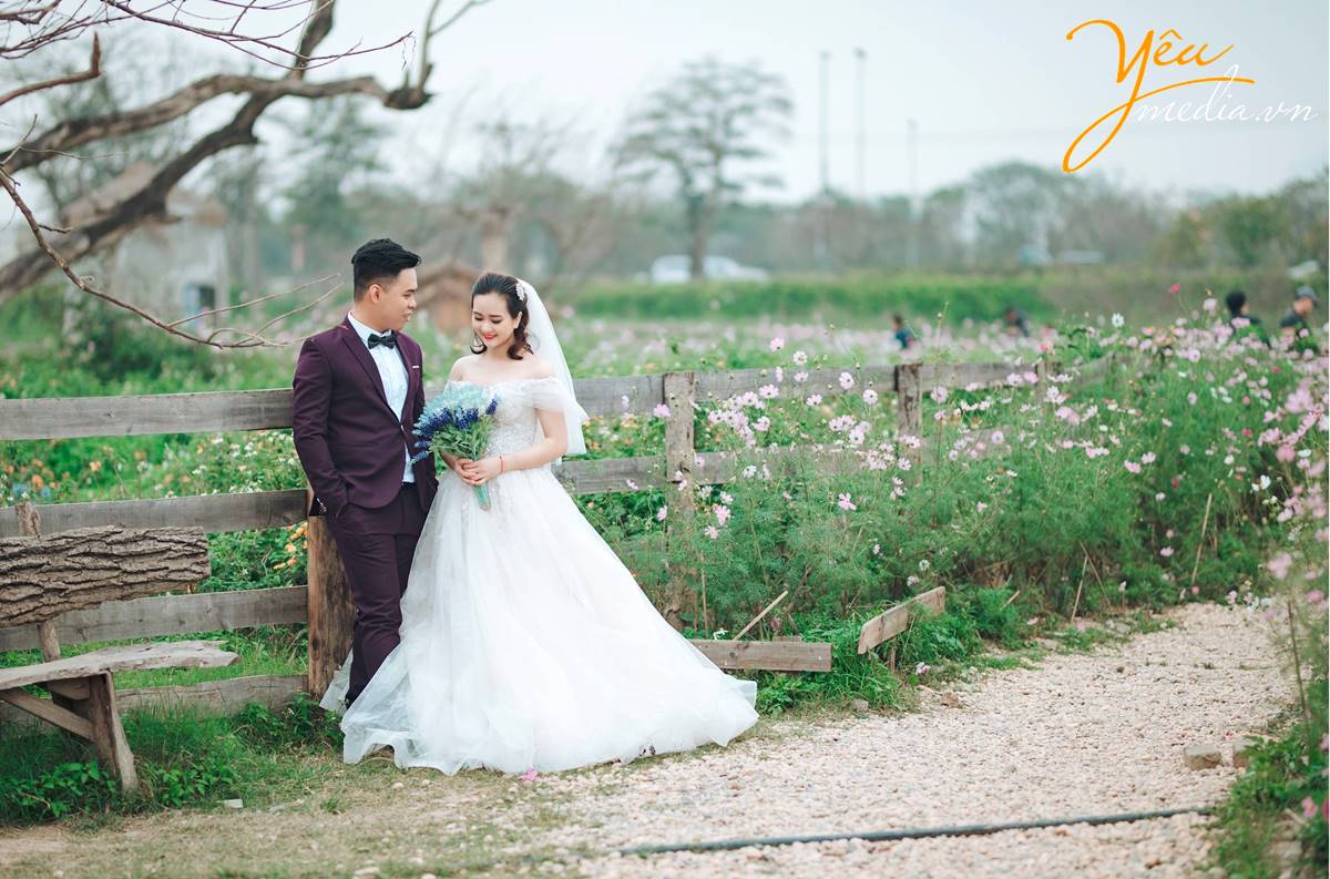 chụp ảnh cưới tại phim trường Santorini