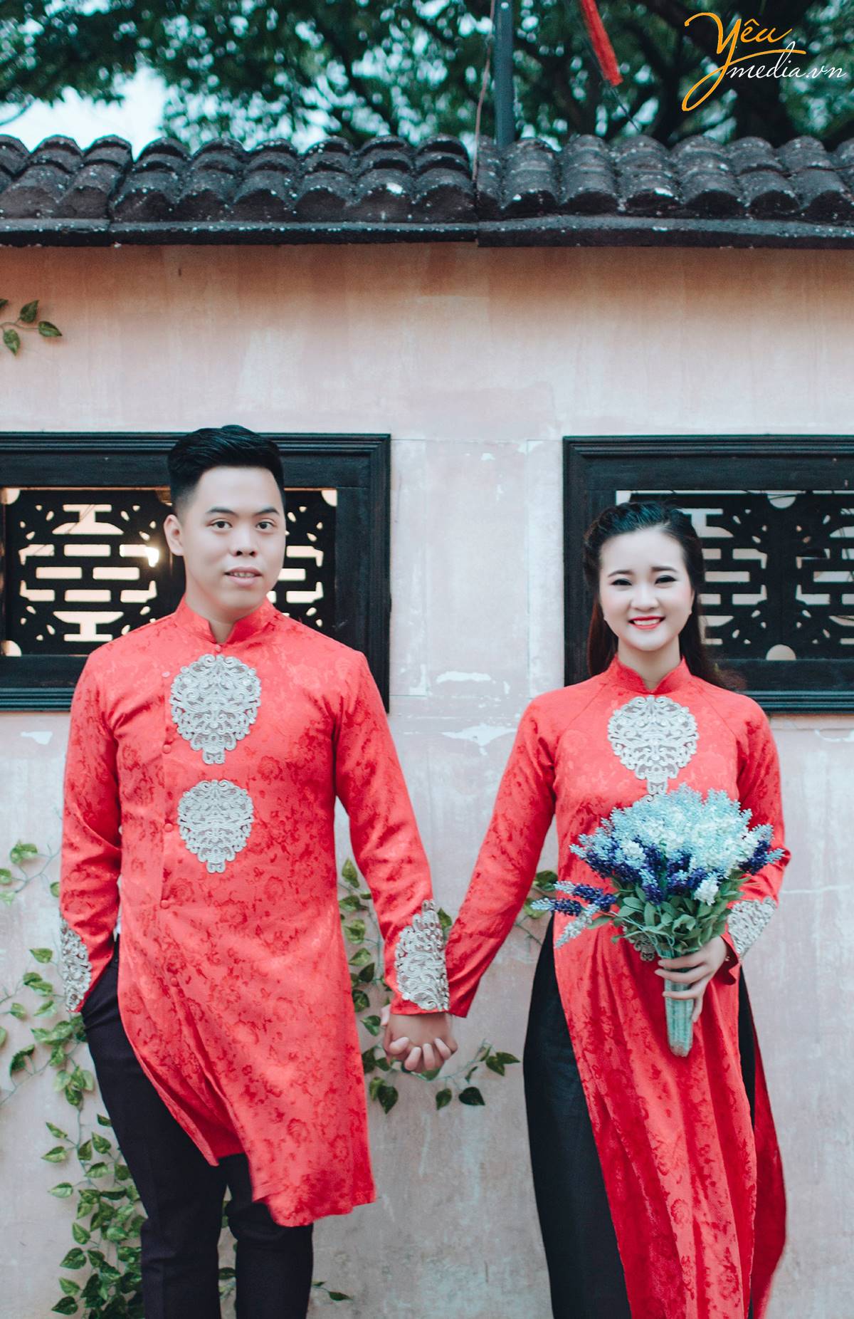 chụp ảnh cưới tại phim trường Santorini