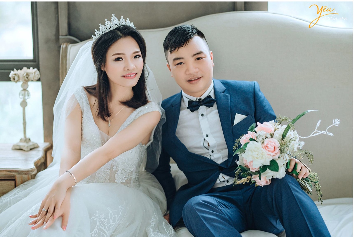 chụp ảnh cưới tại phim trường Santorini