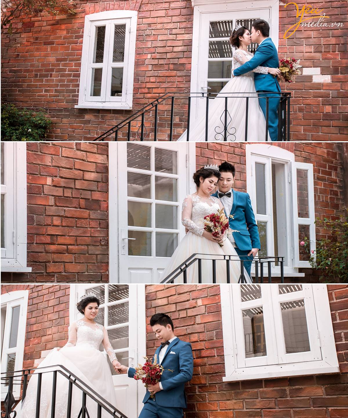 chụp ảnh cưới tại Smiley Ville