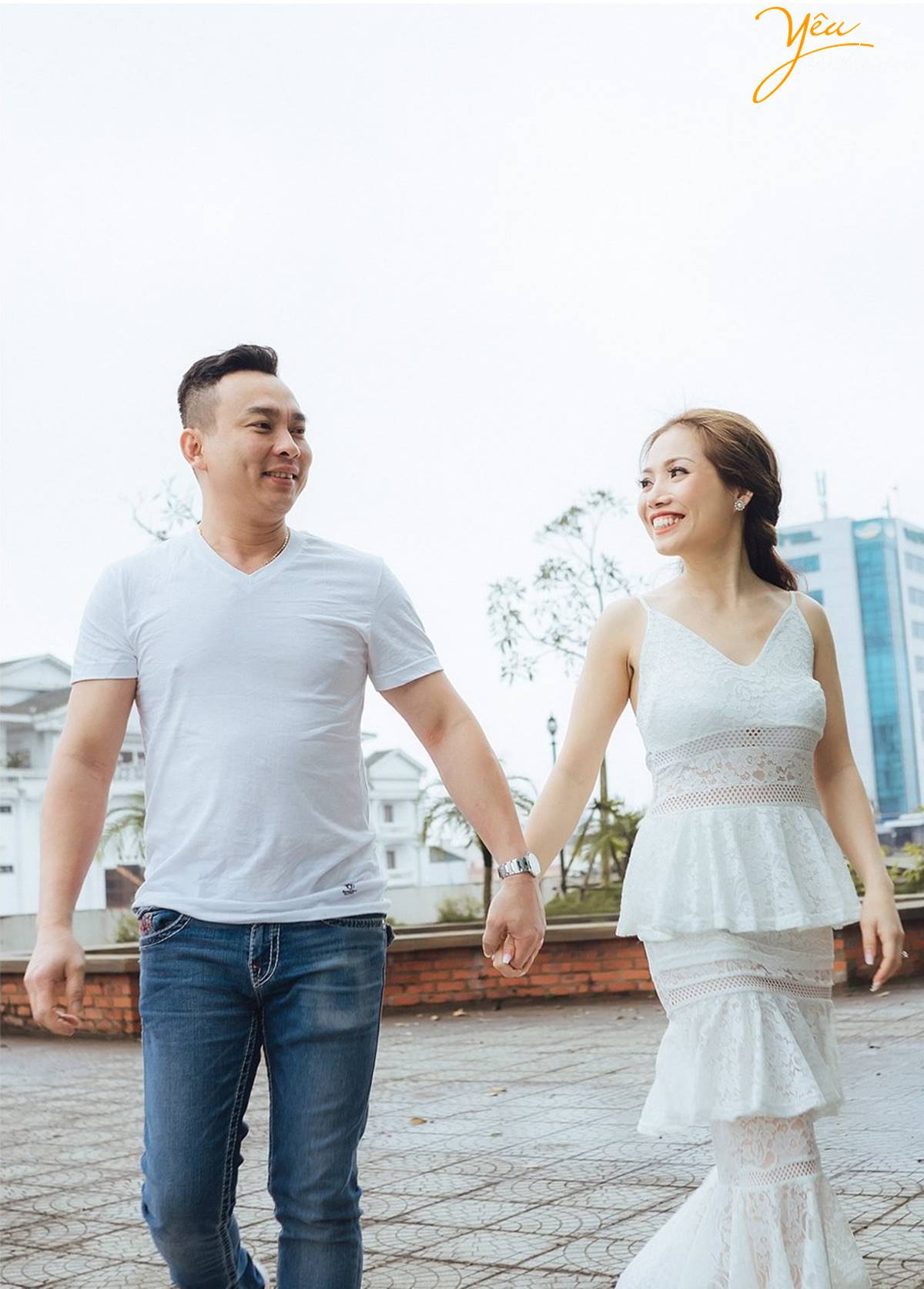 chụp ảnh cưới tại phim trường VTV8 Huế