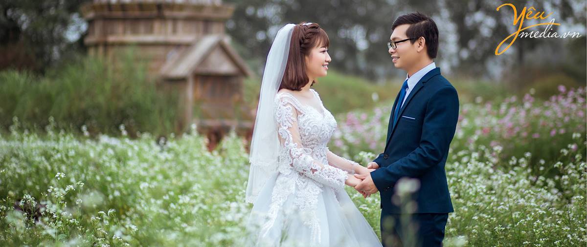 chụp ảnh cưới tại Santorini Park