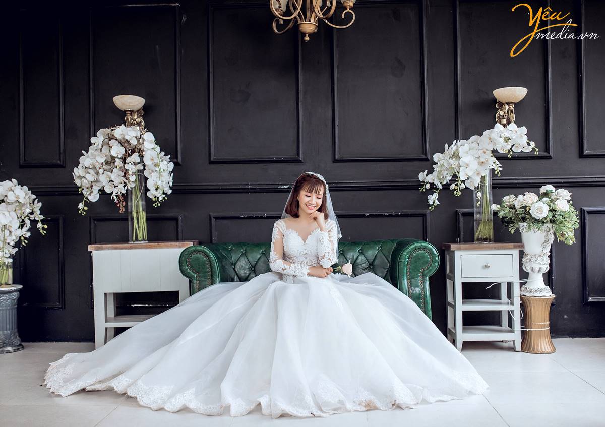 chụp ảnh cưới tại Santorini Park