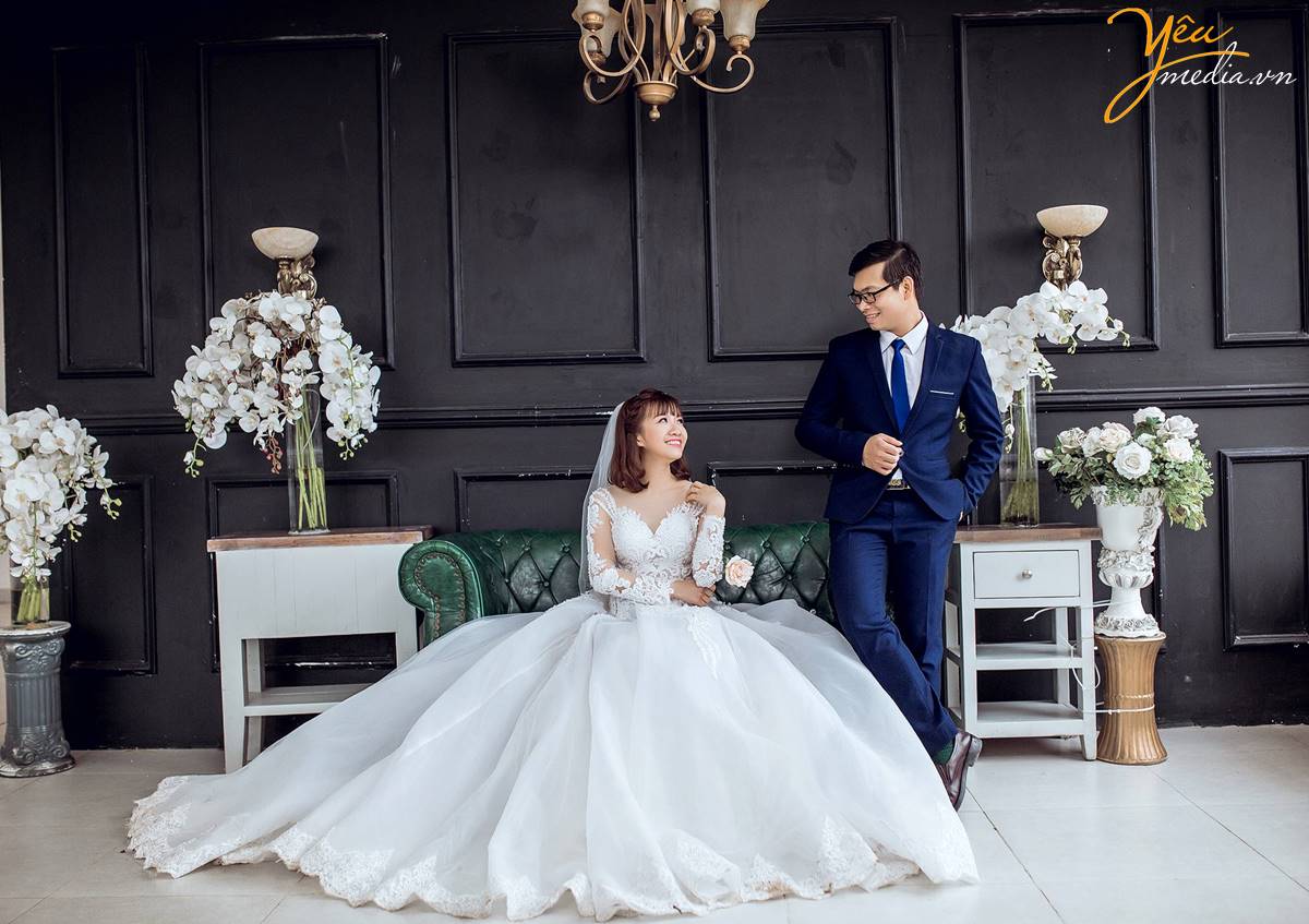 chụp ảnh cưới tại Santorini Park