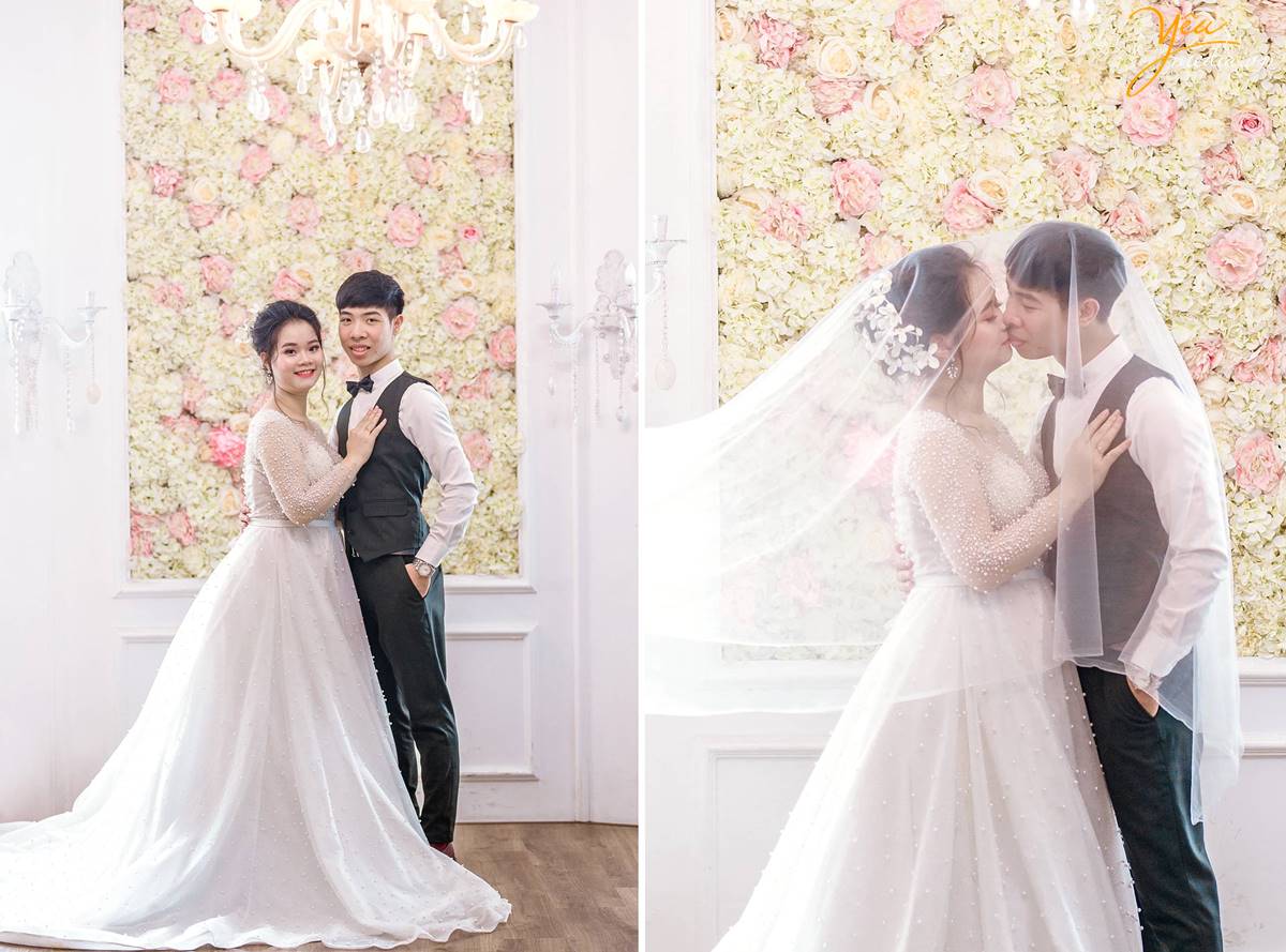 chụp ảnh cưới tại Santorini Park