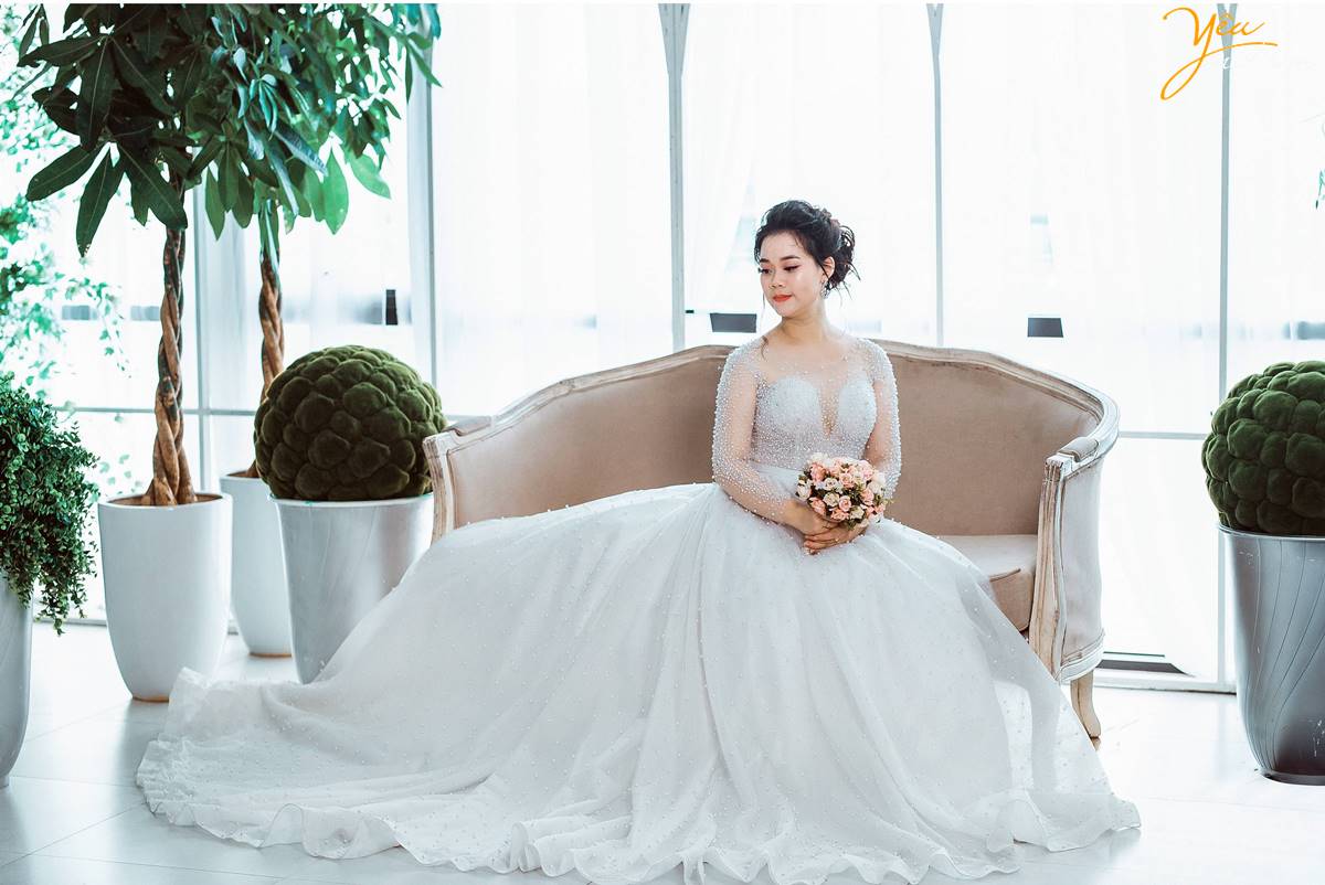 chụp ảnh cưới tại Santorini Park