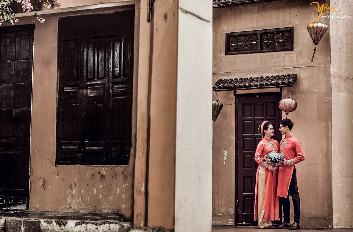 chụp ảnh cưới tại Santorini Park