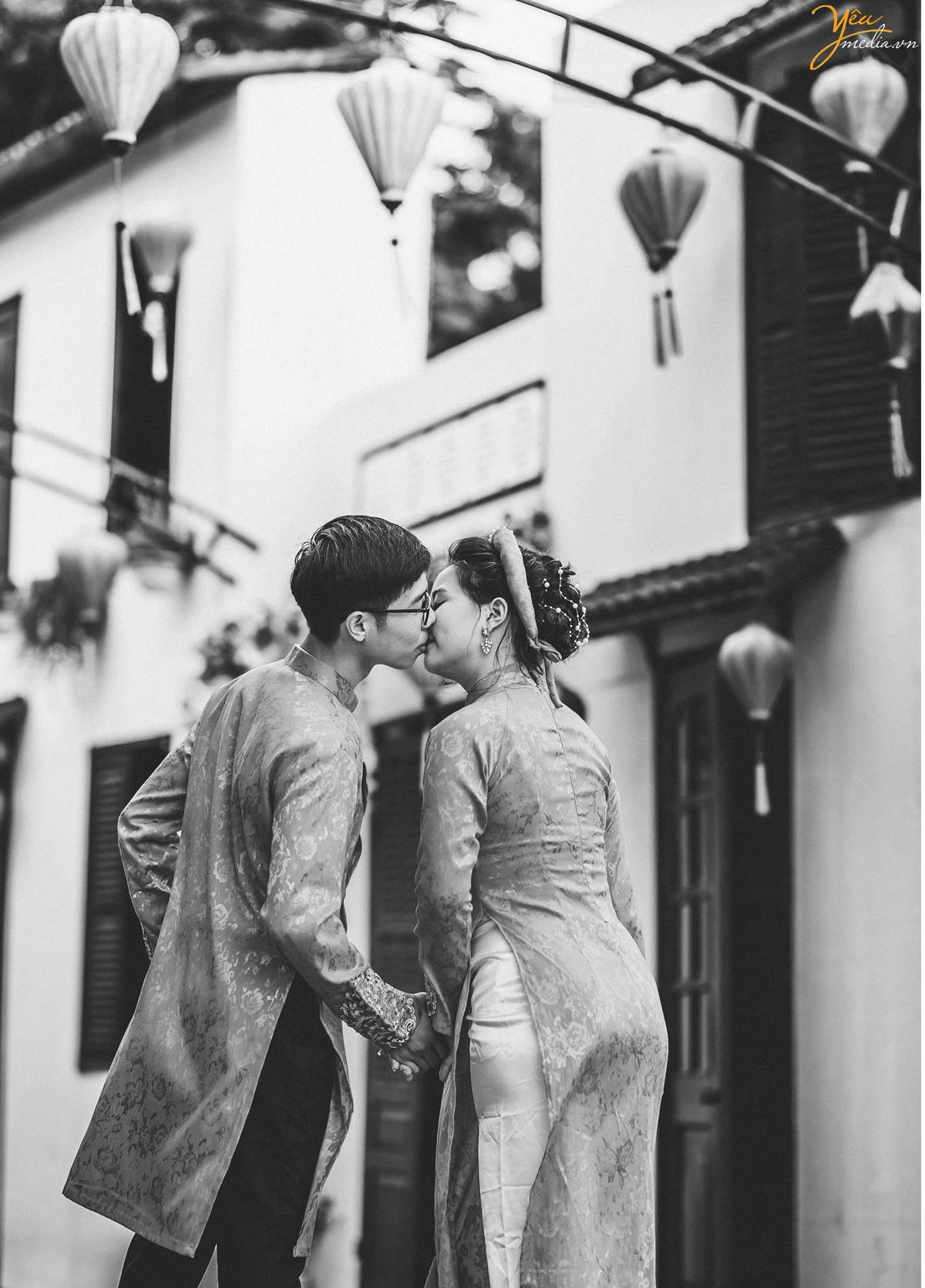 chụp ảnh cưới tại Santorini Park