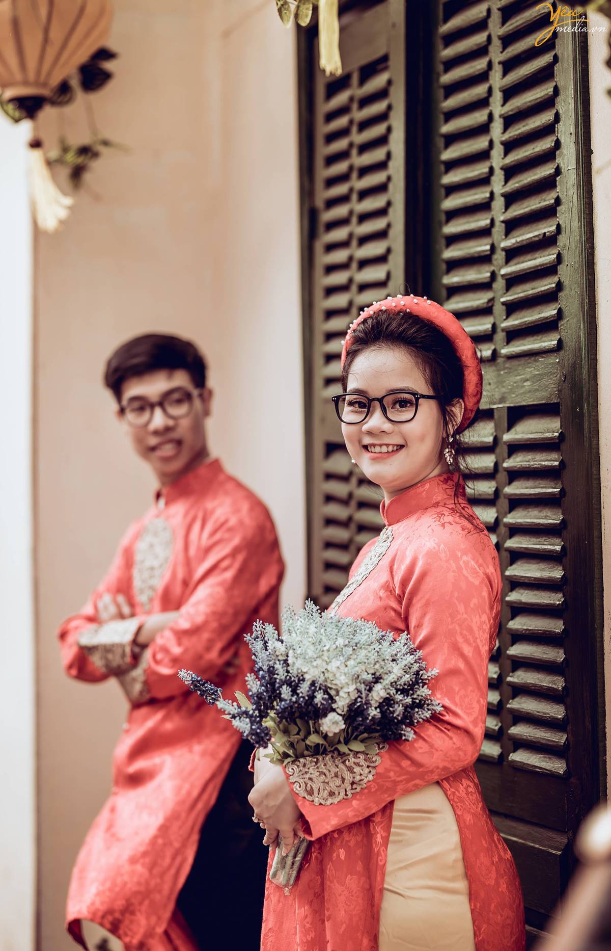 chụp ảnh cưới tại Santorini Park