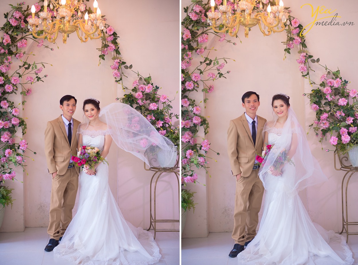 chụp ảnh trong vườn hoa trong nhà đẹp nhất