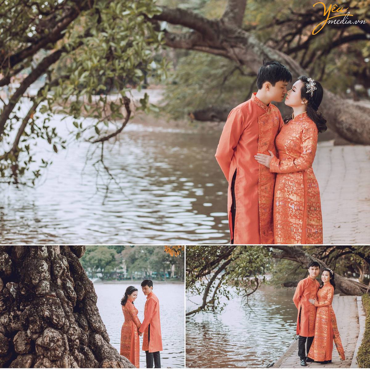 anh cưới chụp tại Bờ Hồ