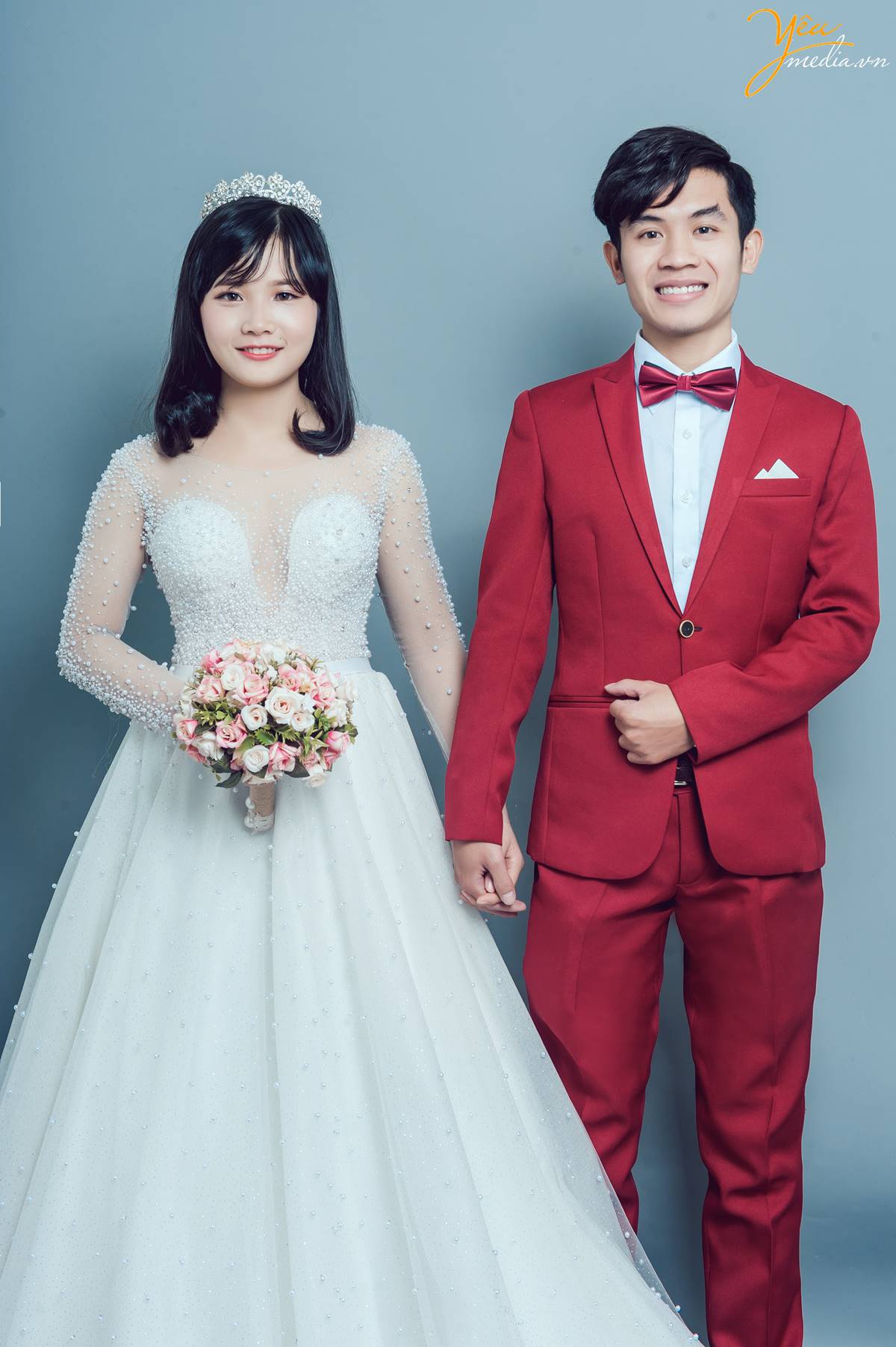 chụp ảnh cưới tại studio