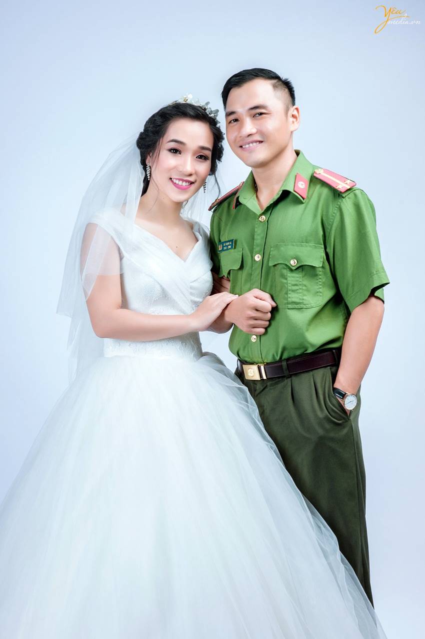 chụp ảnh cưới tại studio