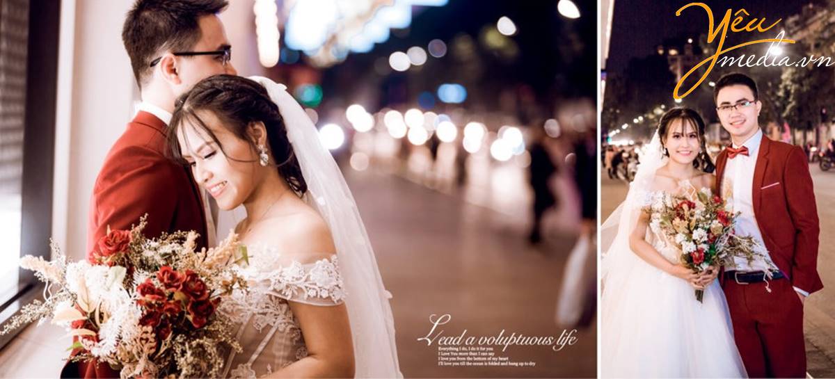 chụp ảnh cưới tại Tràng Tiền