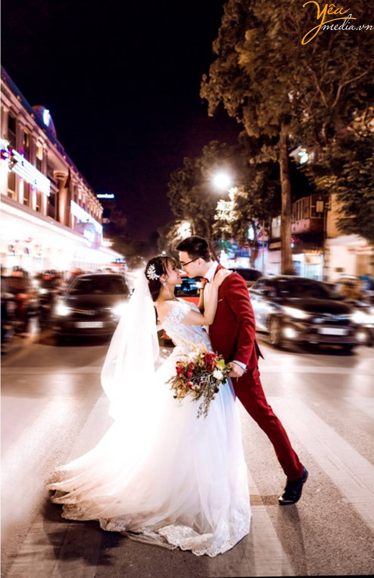 chụp ảnh cưới tại Tràng Tiền