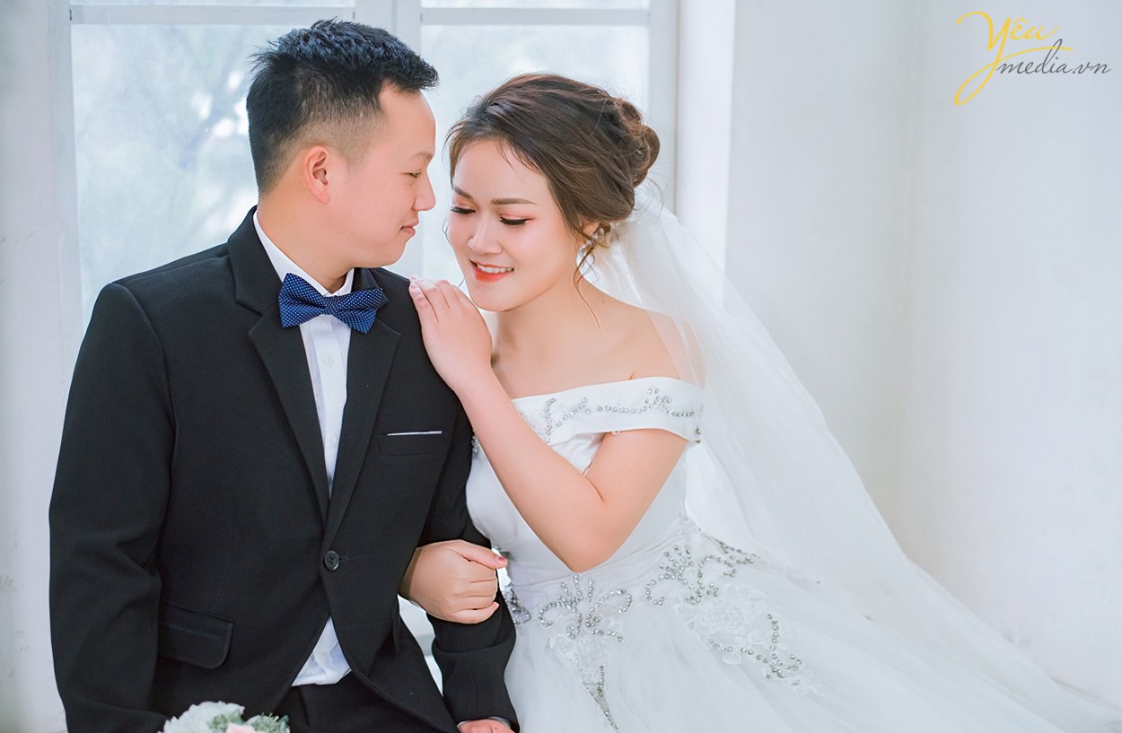 chụp ảnh cưới màu sắc giống hàn quốc