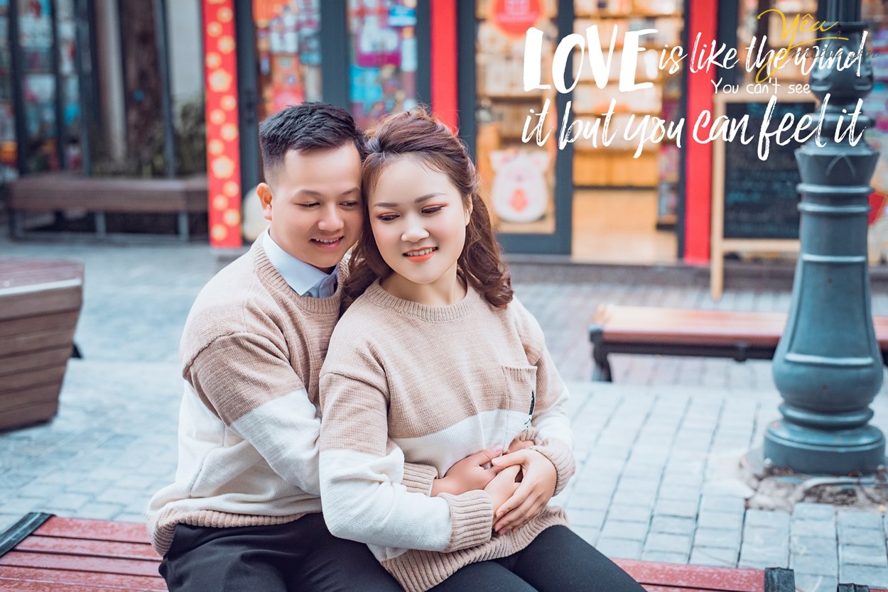 ảnh cưới nhẹ nhàng chụp ở nội thành hà nội