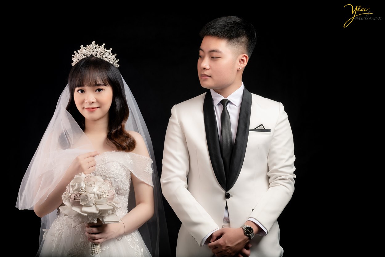 Chụp ảnh cưới trong studio tại Hà Nội thời giãn cách Covid & tuân thủ 5K