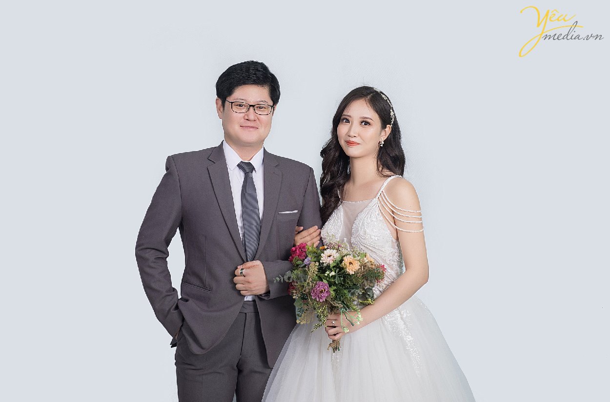chụp ảnh cưới studio người hàn quốc