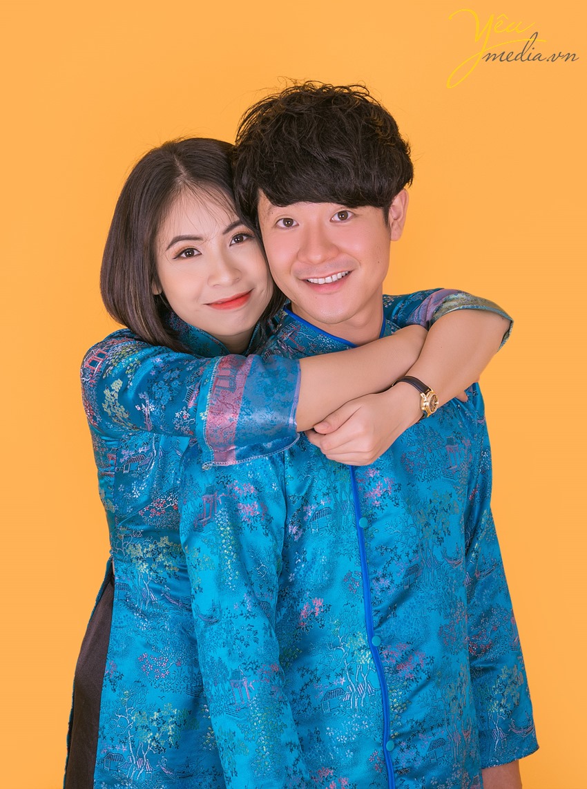 chụp ảnh cưới với áo dài việt nam