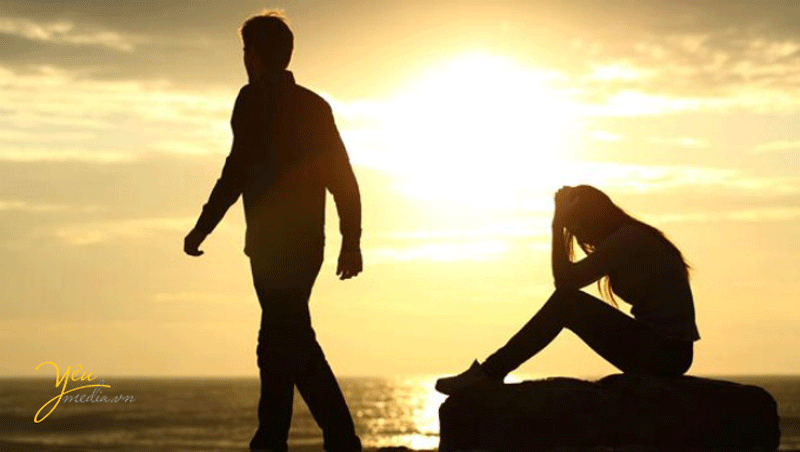 CHia tay trong đau khổ