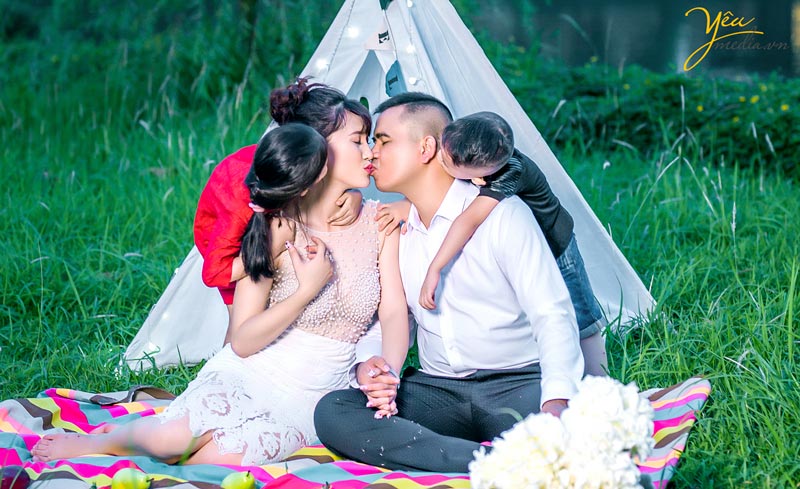 chụp ảnh gia đình đẹp