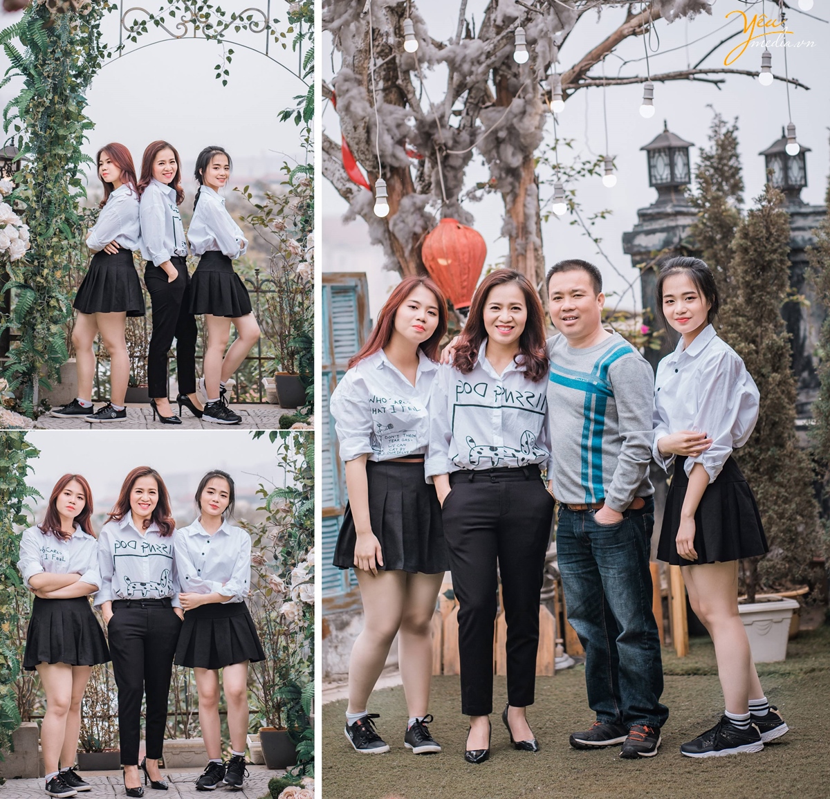 chụp ảnh gia đình