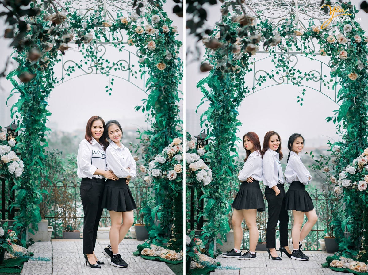 chụp ảnh gia đình