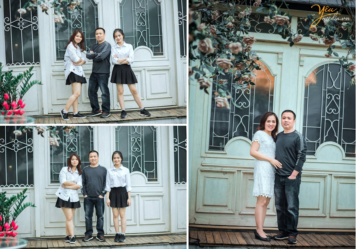 chụp ảnh gia đình