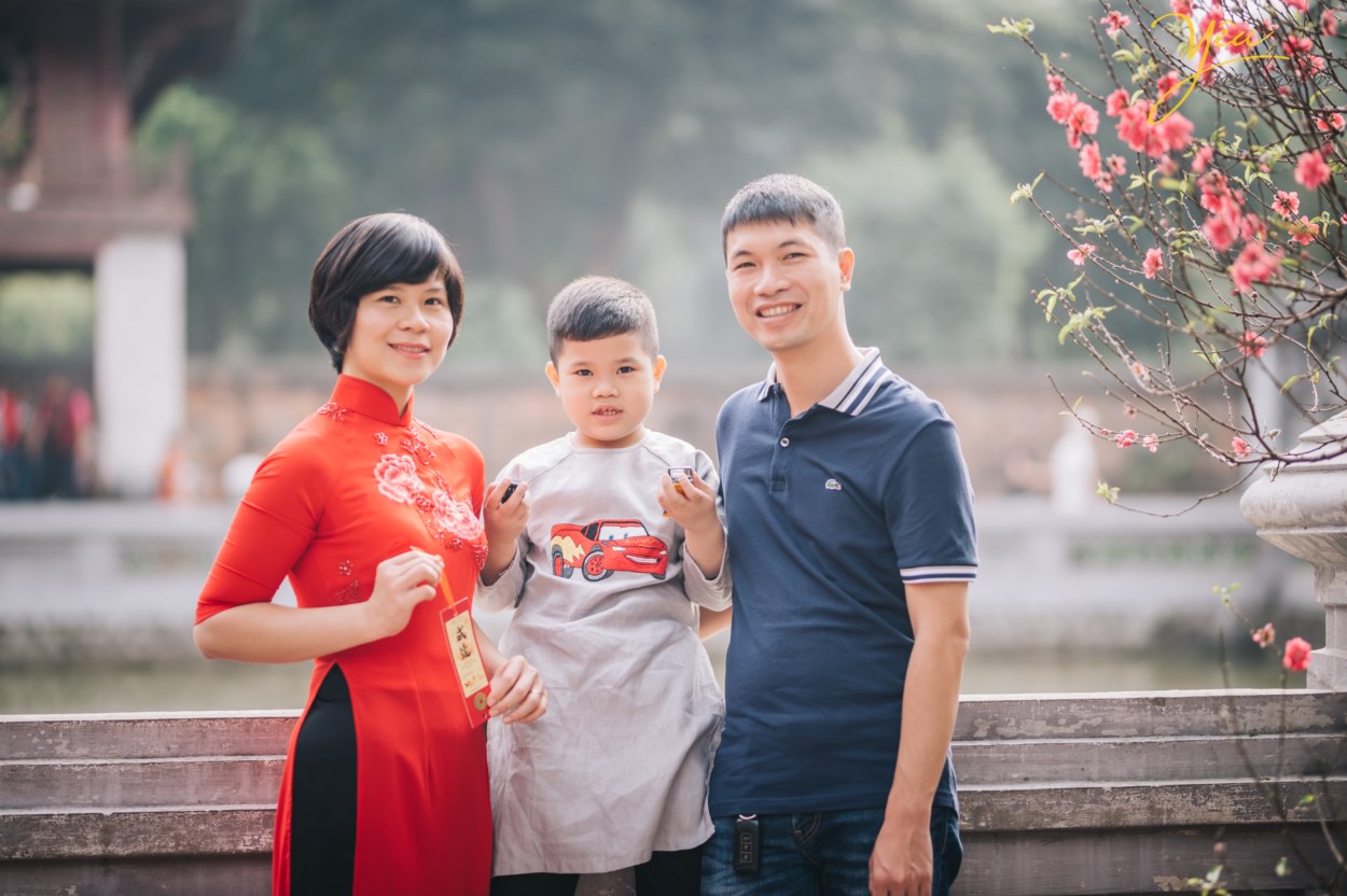 Studio chụp ảnh gia đình đẹp ở Hà Nội 2018 - 2019