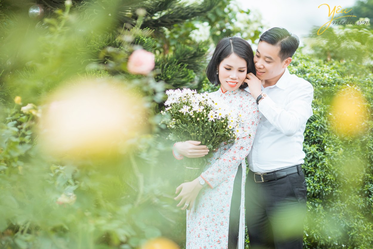 studio ảnh viện chụp ảnh gia đình đẹp ở vườn hoa cúc họa mi