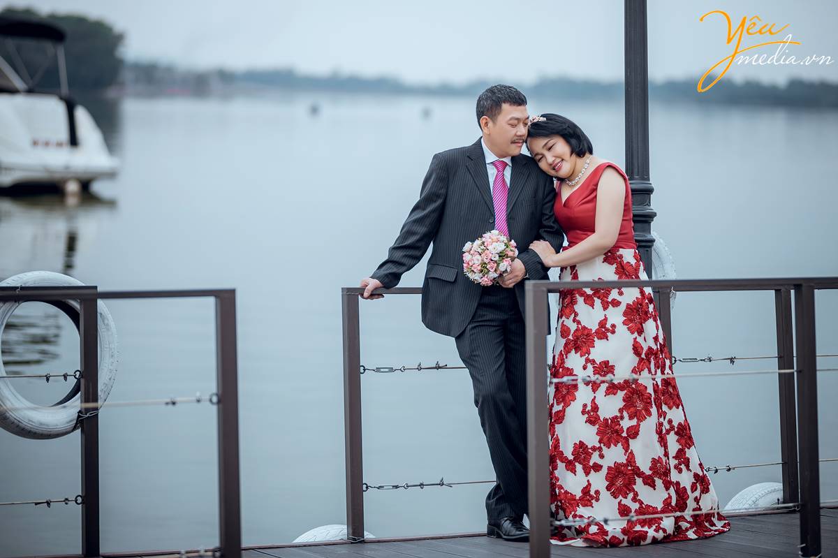 chụp ảnh gia đình tại Đại Lải