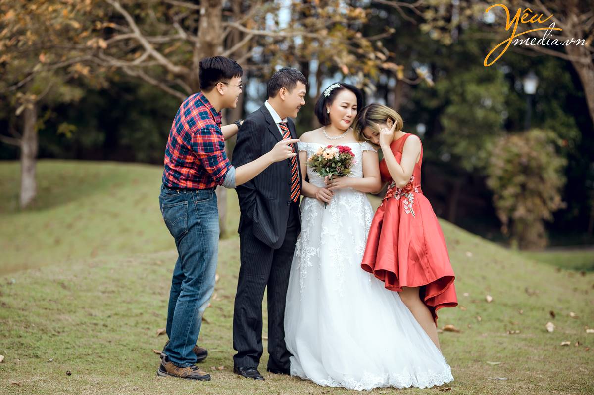 chụp ảnh gia đình tại Đại Lải