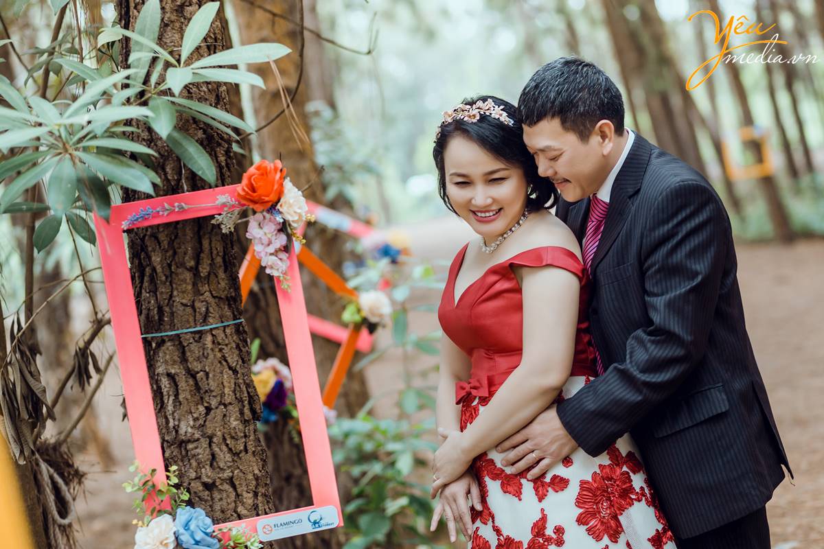chụp ảnh gia đình tại Đại Lải