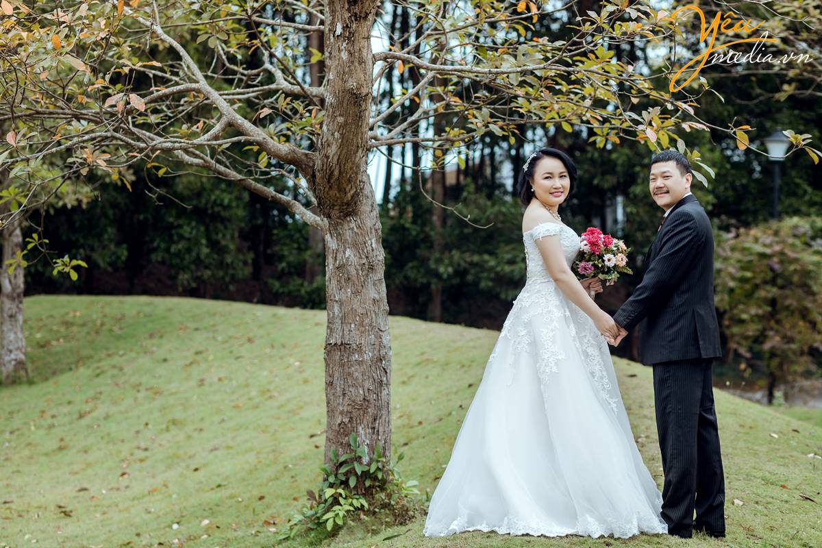 chụp ảnh gia đình tại Đại Lải