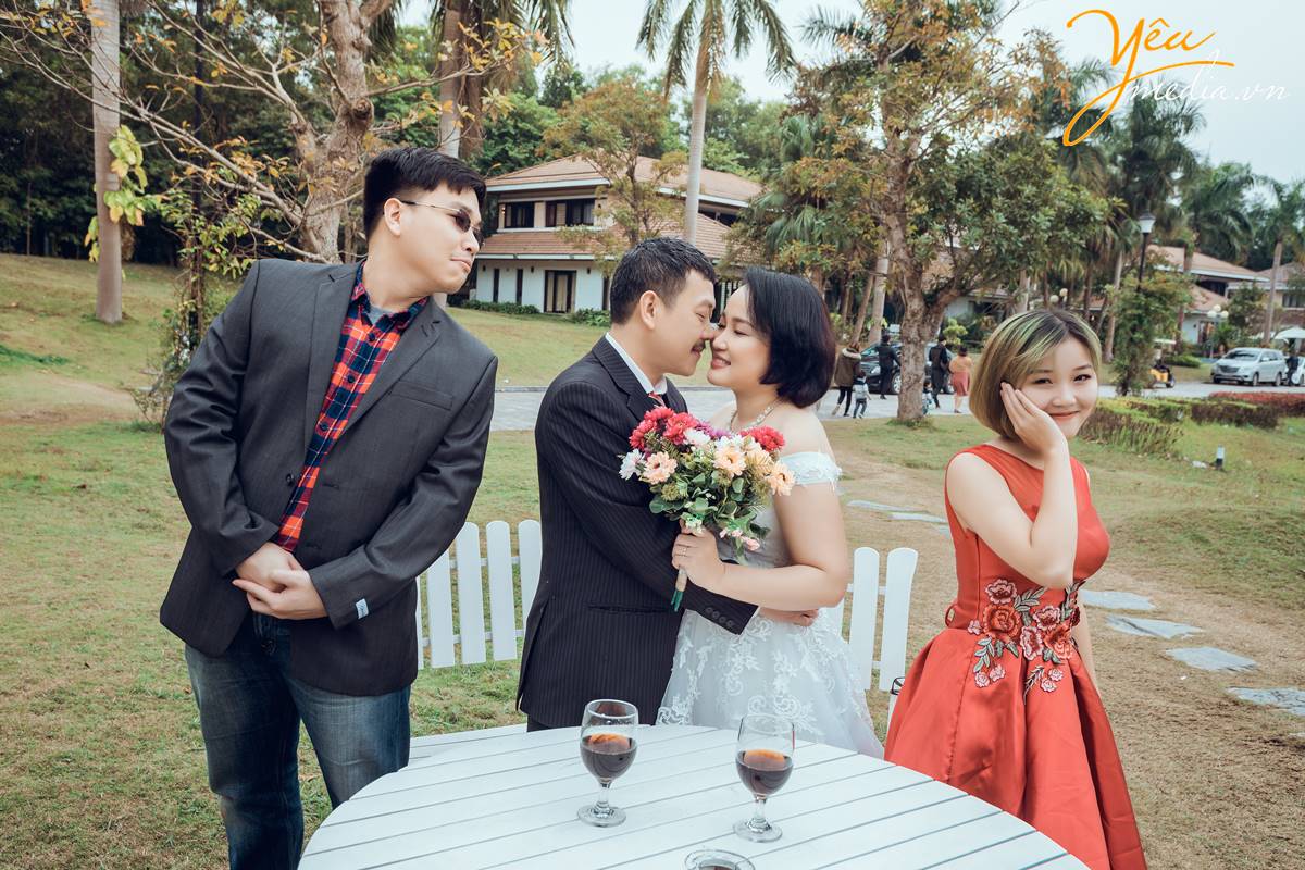 chụp ảnh gia đình tại Đại Lải
