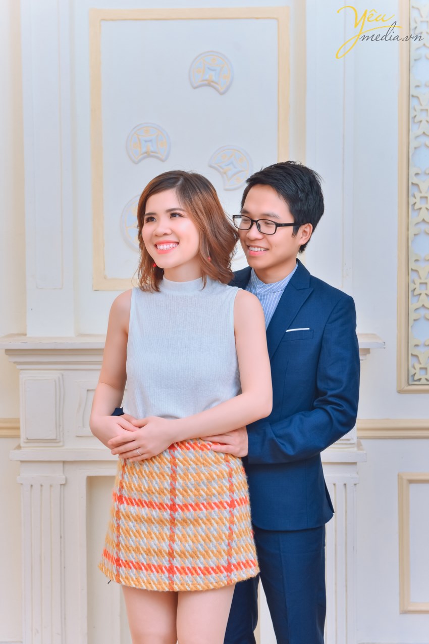 Chụp ảnh kỉ niệm ngày cưới, chụp ảnh đại gia đình.
