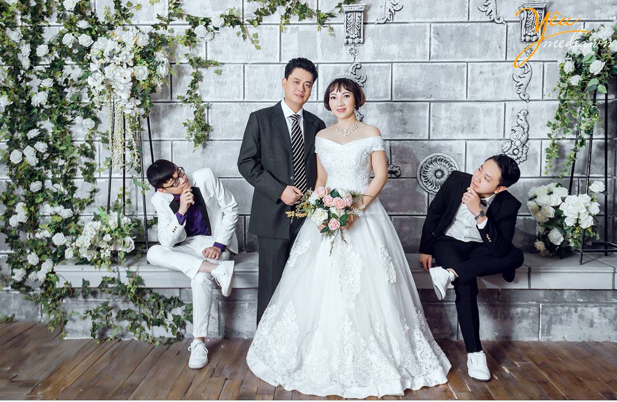 chụp ảnh gia đình, kỉ niệm ngày cưới
