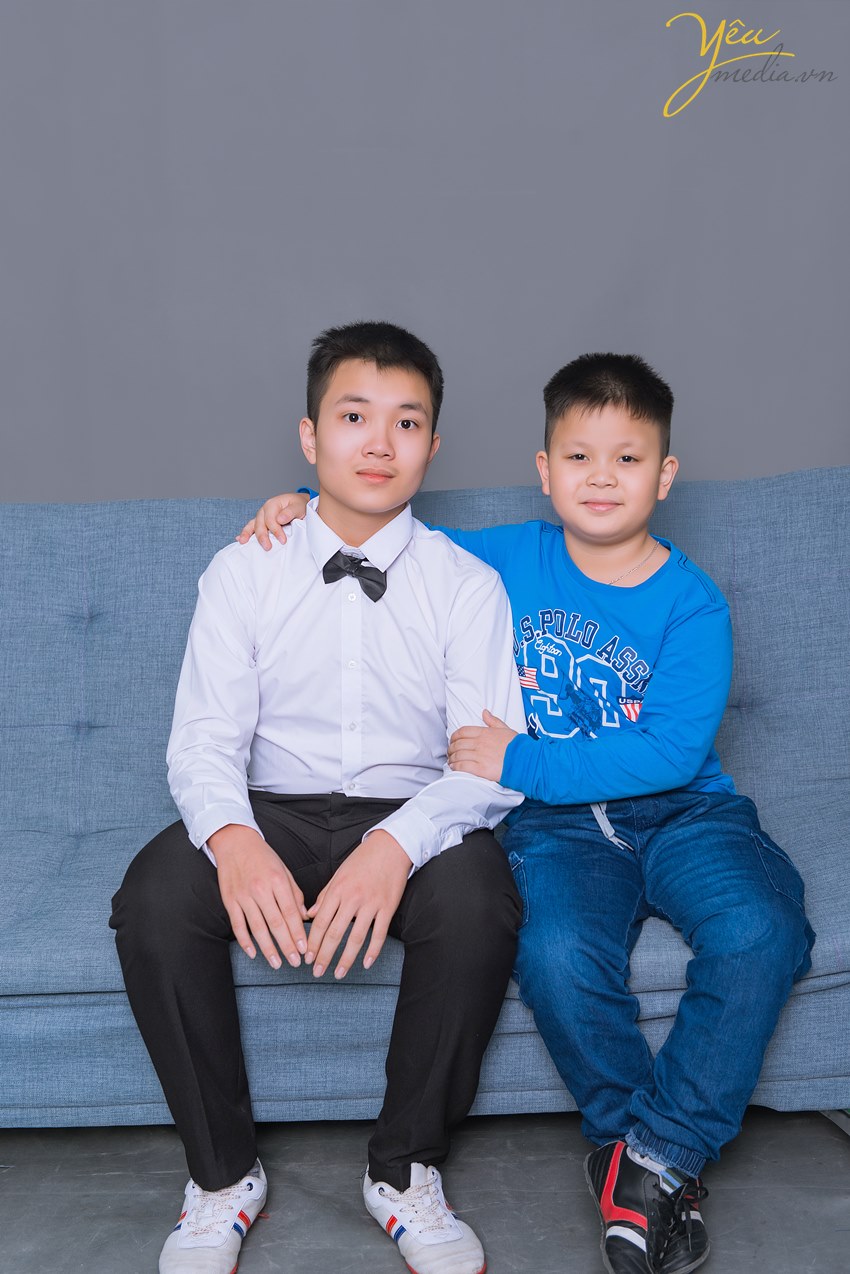 chụp ảnh gia đình trong phim trường hàn quốc hà nội