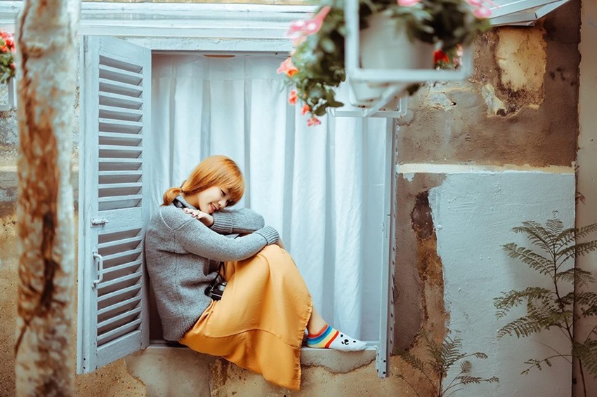 chụp ảnh ở homestay in the pines đà lạt