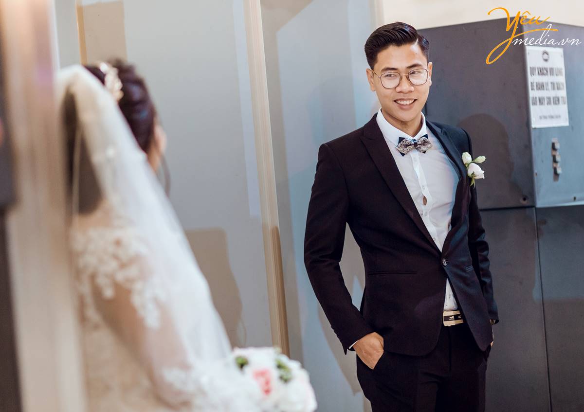 Chụp ảnh phóng sự cưới tại Trung tâm Hội nghị Quốc gia: Hiếu - Hà