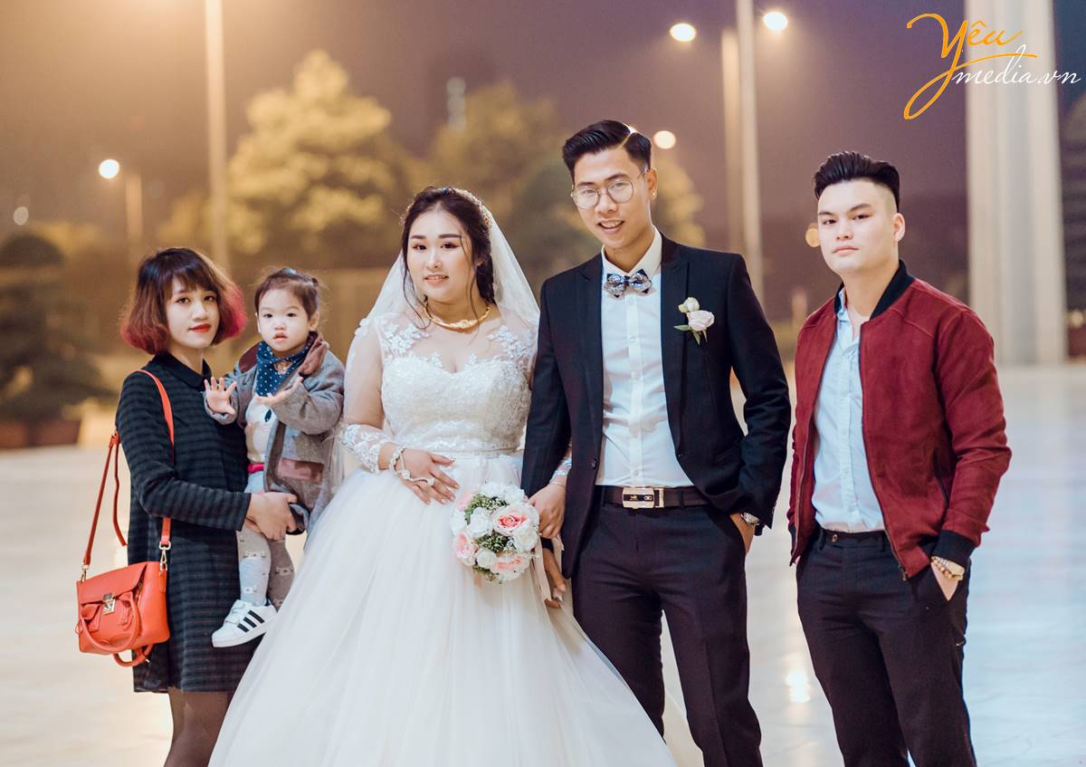 Chụp ảnh phóng sự cưới tại Trung tâm Hội nghị Quốc gia: Hiếu - Hà