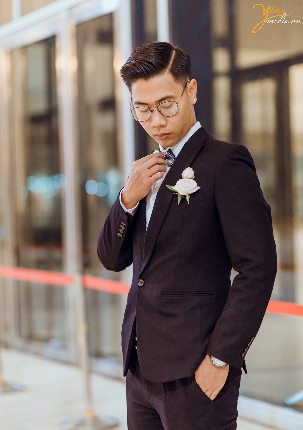 Chụp ảnh phóng sự cưới tại Trung tâm Hội nghị Quốc gia: Hiếu - Hà