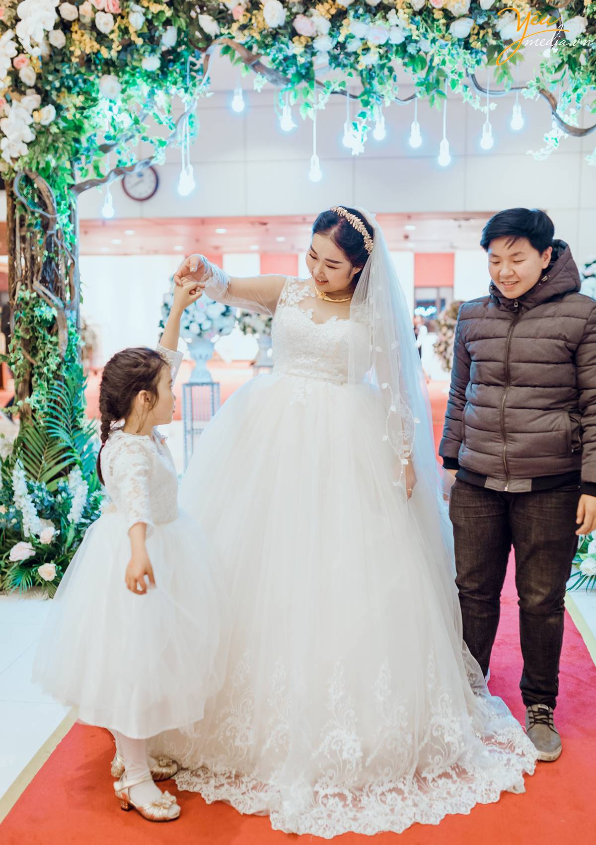 Chụp ảnh phóng sự cưới tại Trung tâm Hội nghị Quốc gia: Hiếu - Hà