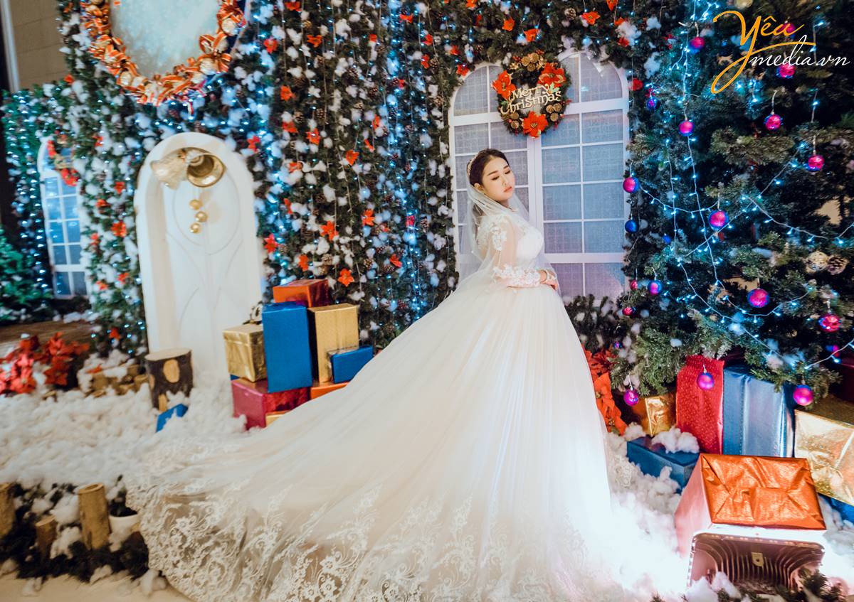 Chụp ảnh phóng sự cưới tại Trung tâm Hội nghị Quốc gia: Hiếu - Hà