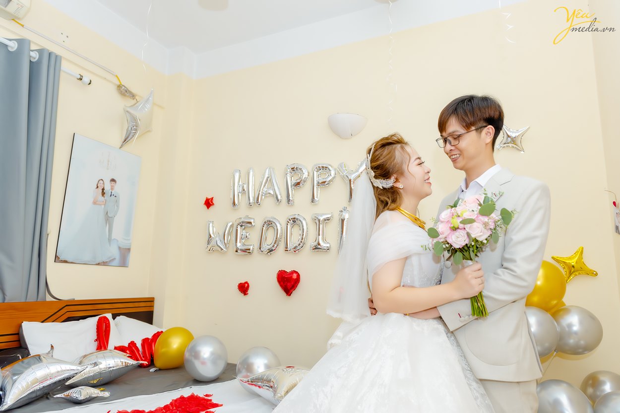 Chụp ảnh phóng sự cưới truyền thống thời "bình thường mới" tuân thủ 5K