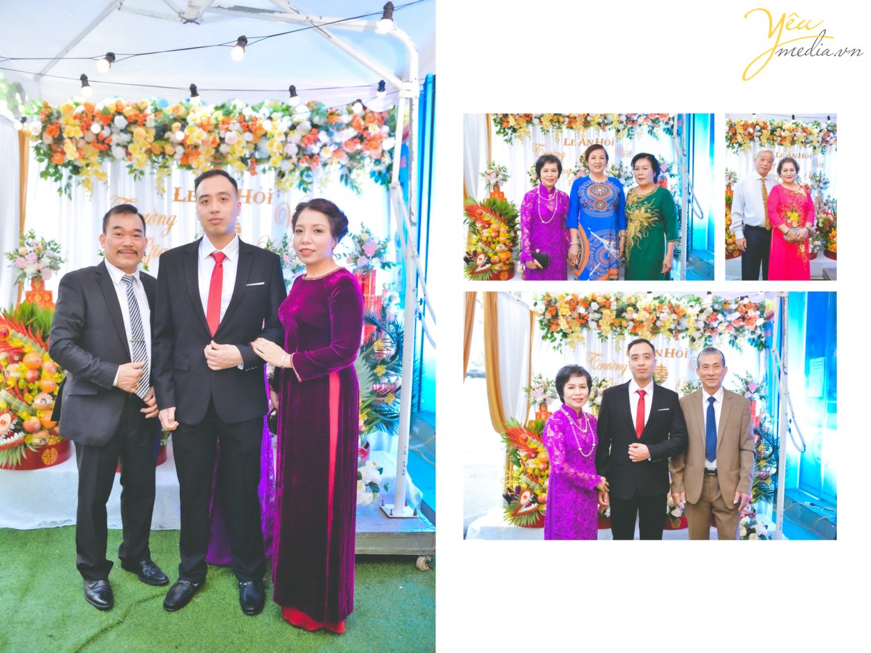 Yêu media hân hạnh phục vụ cặp đôi Trường Giang - Việt Hoa trong việc chụp ảnh phóng sự lễ ăn hỏi theo phong cách truyền thống - trong ngày đặc biệt của mình.